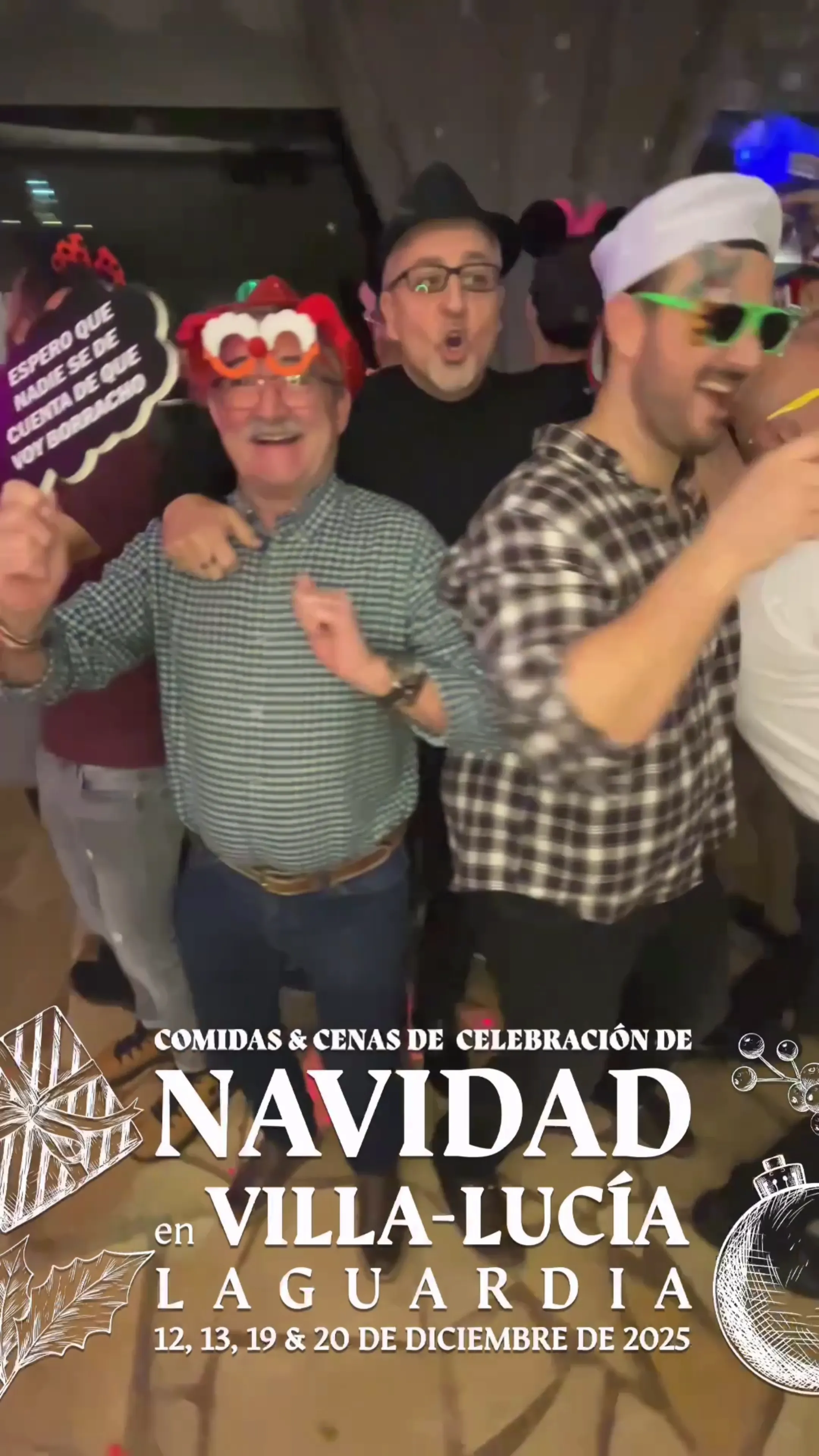 Evento de Navidad en Villa-Lucía La Guardia con gastronomía y espectáculo