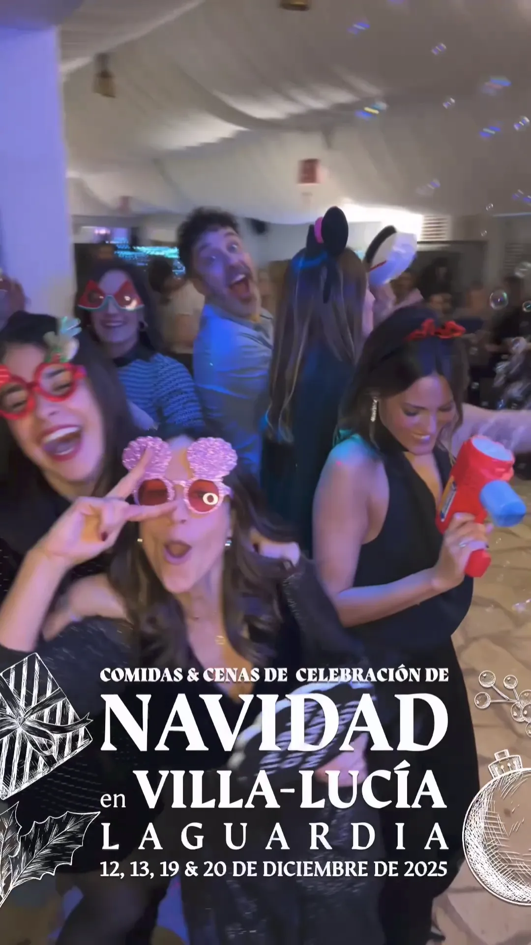 Evento de Navidad en Villa-Lucía La Guardia con gastronomía y espectáculo