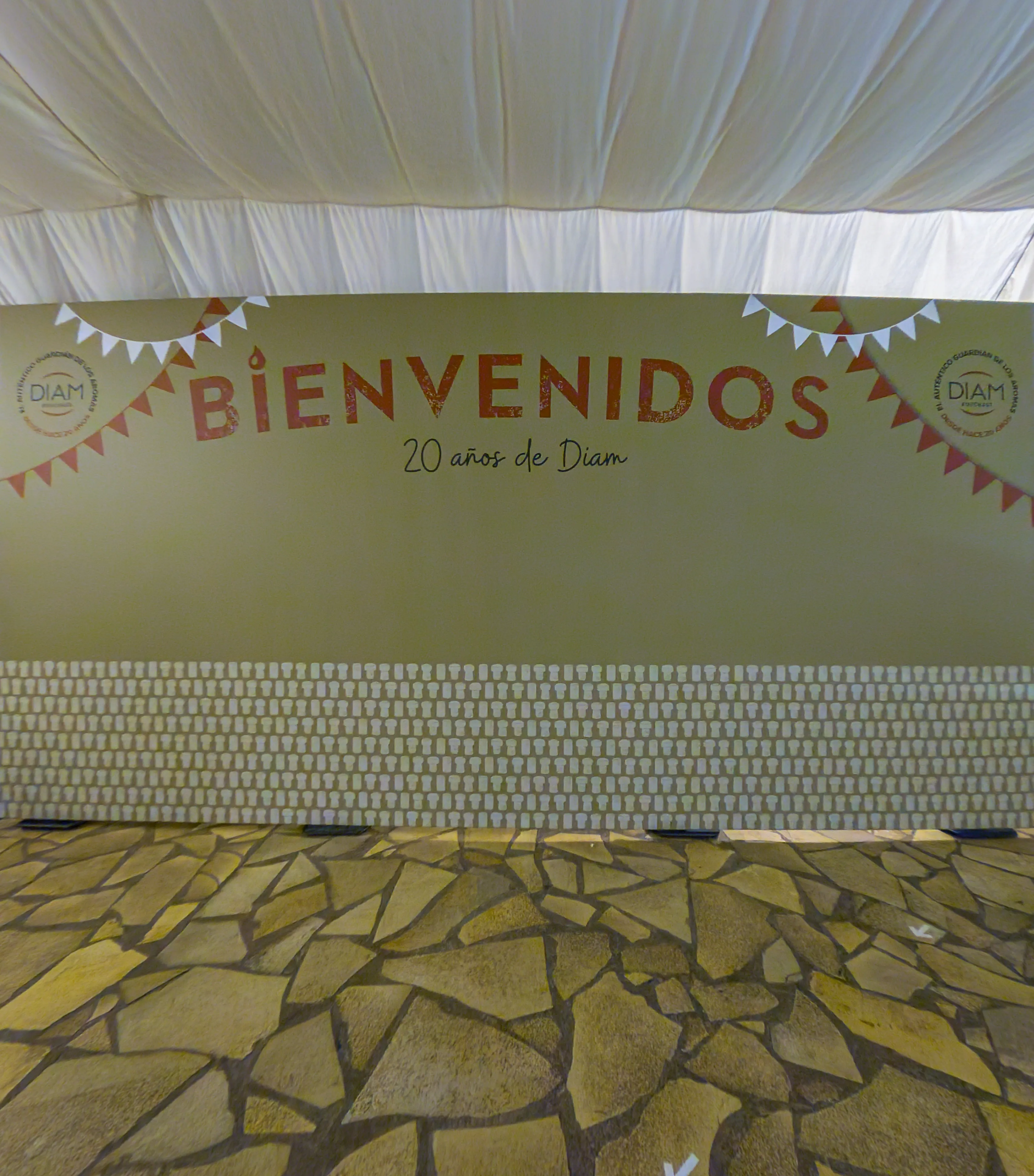 Imagen del ambiente profesional y festivo durante la celebración de DIAM, capturado por Protour360.