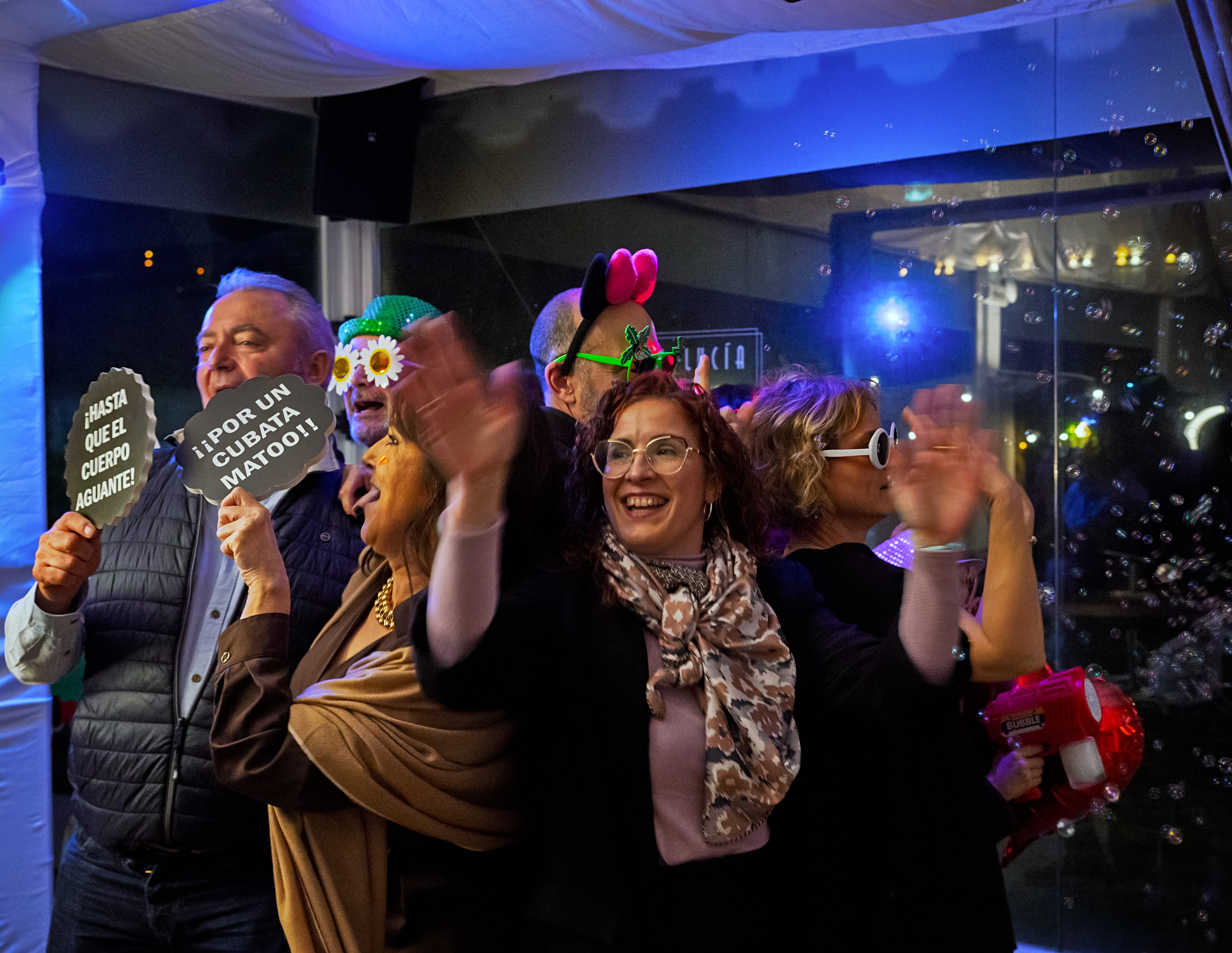 Decoración años 80 San Valentín Villa-Lucía